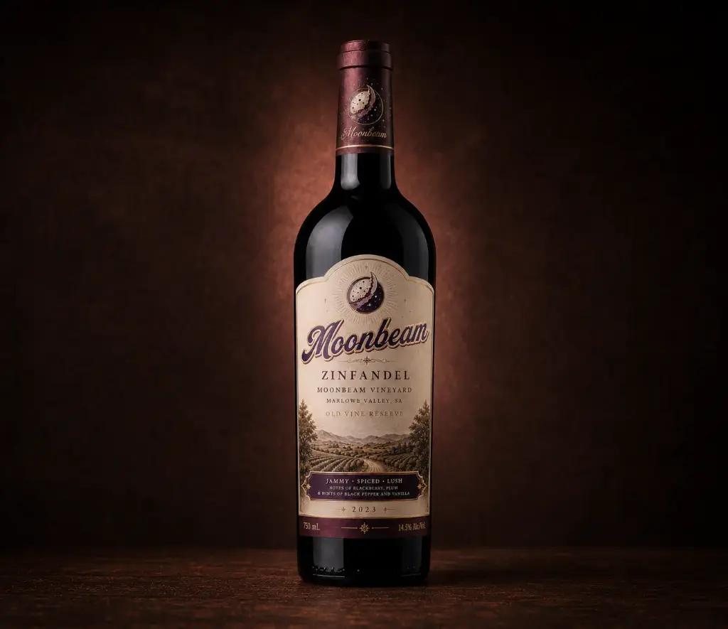 Moonbeam San Andreas Zinfandel Wine