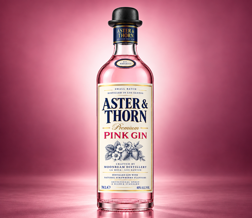 Aster & Thorn Pink Gin